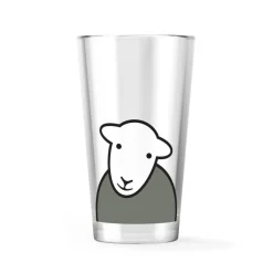 The Herdy Company Herdy 'Hello' Tumbler Glass- Tea|Bright Colors