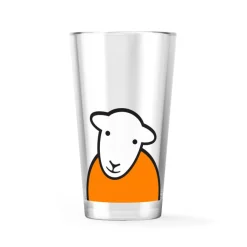 The Herdy Company Herdy 'Hello' Tumbler Glass- Tea|Bright Colors