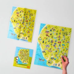 The Herdy Company Herdy Lake District Map Jigsaw Puzzle - 500 Piece Puzzle- Puzzles|Children