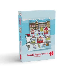 The Herdy Company Herdy Limited Edition Christmas Jigsaw Puzzle - 1000 Piece Puzzle- Puzzles|Children