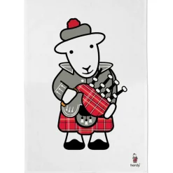 The Herdy Company Herdy McHerdy Tea Towel- Tea|Tea