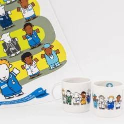 The Herdy Company Herdy NHS 75th Anniversary Mug- Tea|Bright Colors