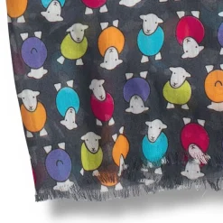 The Herdy Company Herdy Organic Lightweight Cotton Marra Scarf- Umbrellas