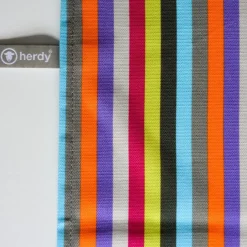 The Herdy Company Herdy Peep Stripe Cotton Tea Towel- Tea|Tea