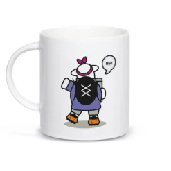 The Herdy Company Herdy Roam Free 'Flo' Mug- Tea|Bright Colors