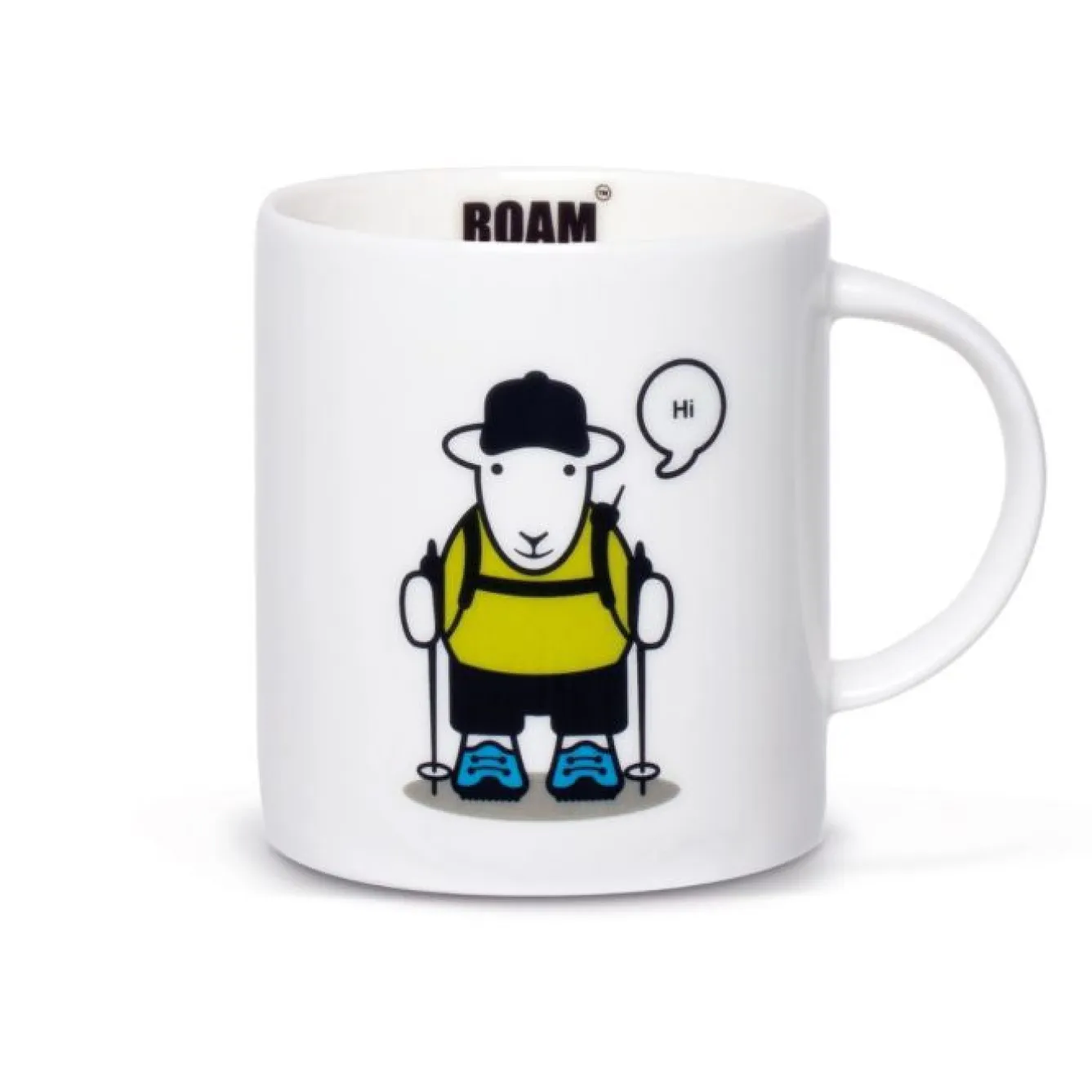 The Herdy Company Herdy Roam Free 'Joe' Mug- Tea|Bright Colors