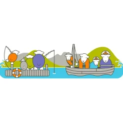 The Herdy Company Herdy Sailing Mug- Tea|Bright Colors