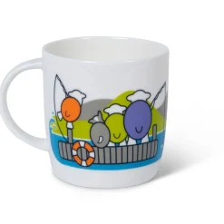The Herdy Company Herdy Sailing Mug- Tea|Bright Colors