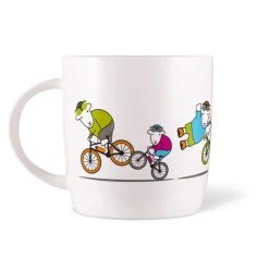 The Herdy Company Herdy Tour De Fleece Mug- Tea|Bright Colors