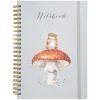 Wrendale Designs 'He's a Fun-Gi' Mouse Large Spiral Bound Journal- Stationery