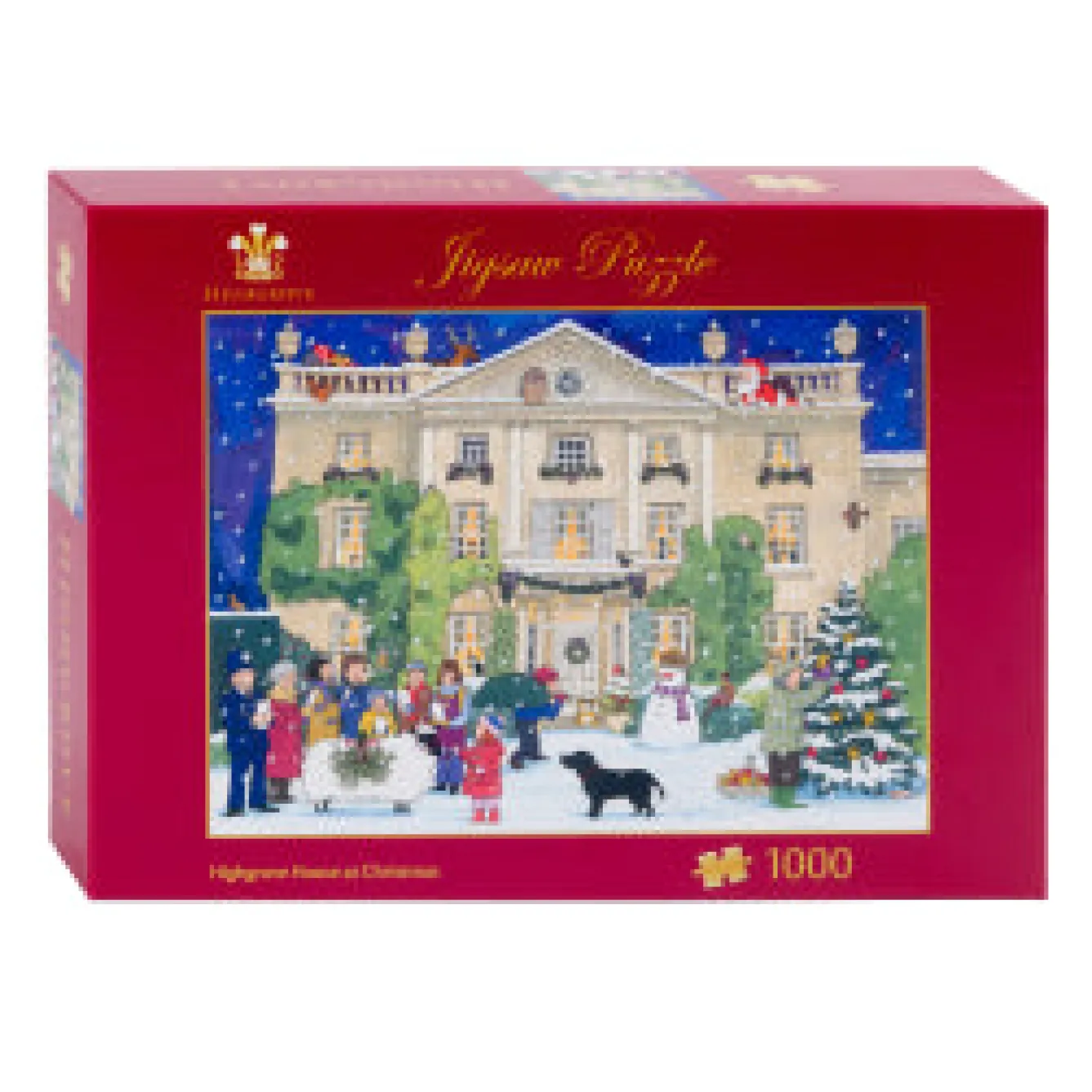 Alison Gardiner Highgrove House at Christmas Jigsaw Puzzle- Christmas|Puzzles