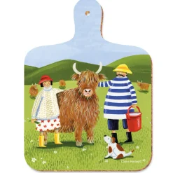 Emma Ball Highland Adventures Mini Chopping Board- Kitchenware|Chopping Boards