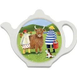Emma Ball Highland Adventure Tea Bag Tidy- Tea|Melamine