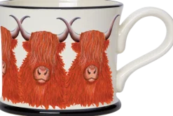Moorland Pottery Highland Cow Mug by- Pets|Pets