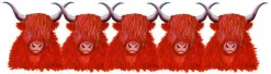 Moorland Pottery Highland Cow Mug by- Pets|Pets