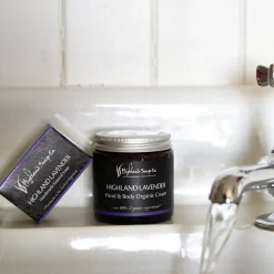 The Highland Soap Company Highland Lavender Hand & Body Organic Cream- Soaps & Lotions