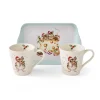 Wrendale Designs 'Holly Jolly Christmas' Mouse Mug & Tray Set- Christmas|Animals