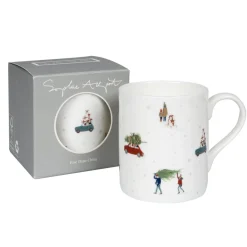 Sophie Allport Home for Christmas Mug- Tea|Whimsical