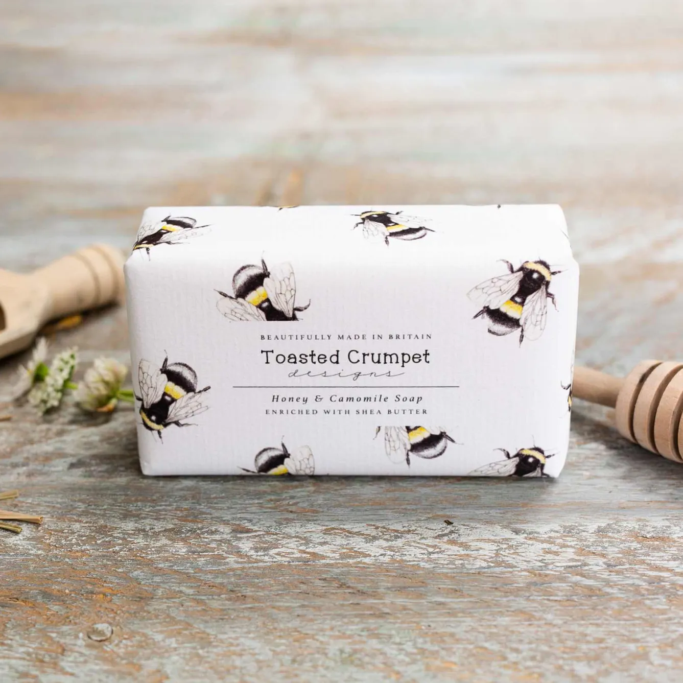 Toasted Crumpet Honey & Camomile Soap- Soaps & Lotions