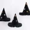 Meri Meri Honeycomb Witch Hat Decorations- Halloween