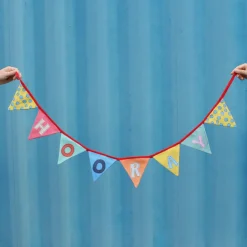 Poppy Treffry Hooray Bunting Sewing Project- Storage|Crafts