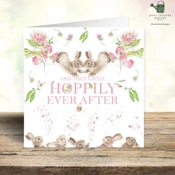 West Country Designs 'Hoppily Ever After' Wedding Card- Greeting Cards