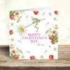 West Country Designs 'Hoppy Valentine's Day' Frog Greetings Card- Valentine's Day|Greeting Cards