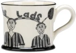 Moorland Pottery Howay the Lads Mug by- Whimsical|Places