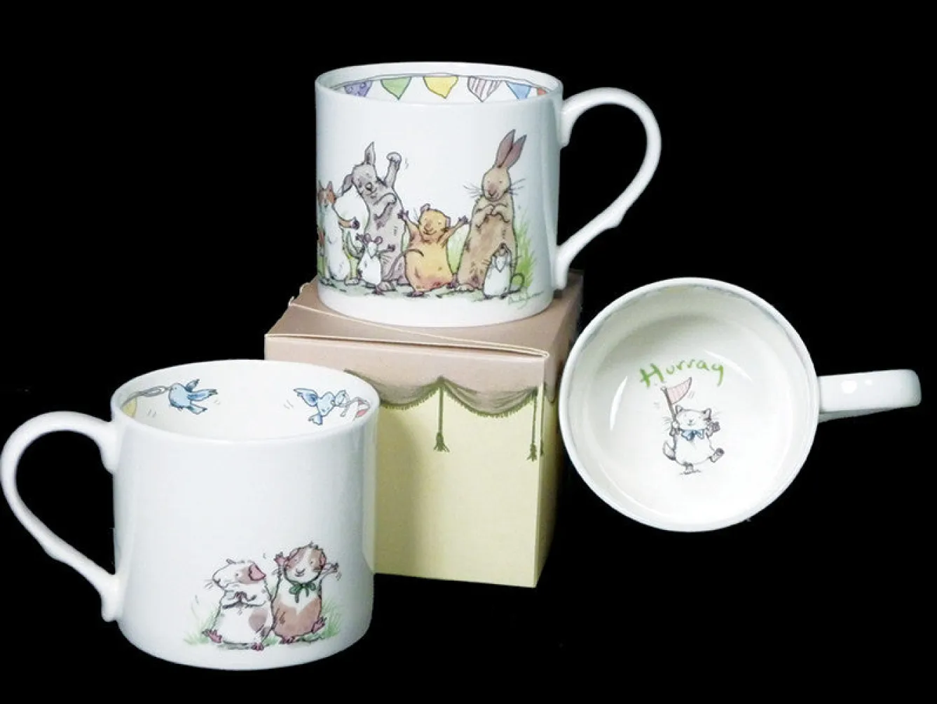 Two Bad Mice Hurray Mug- Tea|Animals