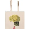 Laura Stoddart Hydrangea Annabelle Heavyweight Tote Bag- Bags