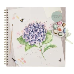 Wrendale Designs 'Hydrangea' Bee Scrapbook Album- Stationery|Crafts