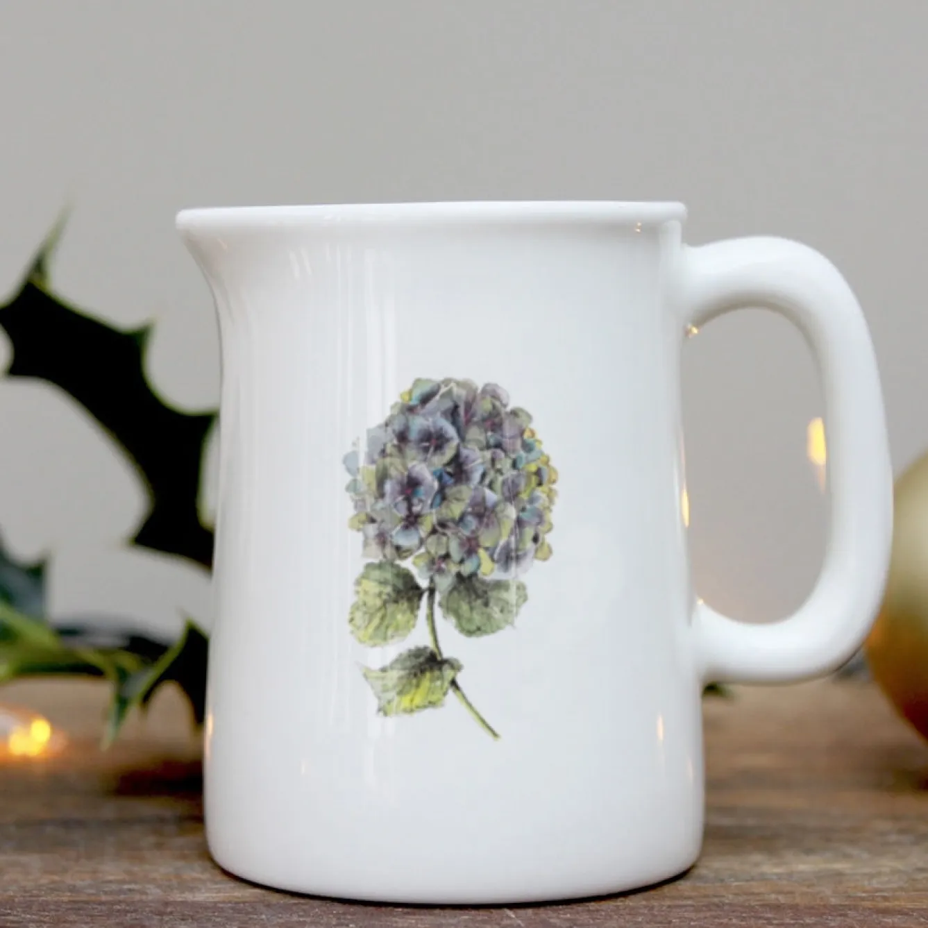Toasted Crumpet Hydrangea Mini Jug in a Gift Box- Jugs