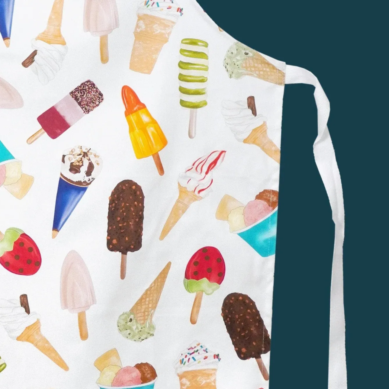 Corinne Alexander Ice Cream Apron by- Aprons