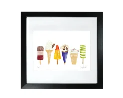 Corinne Alexander Ice Cream Print by- Art