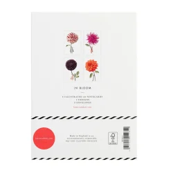 Laura Stoddart In Bloom Dahlia Notecards Set- Stationery