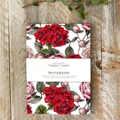 Toasted Crumpet In Full Bloom (Pure) A5 Lined Notebook- Stationery