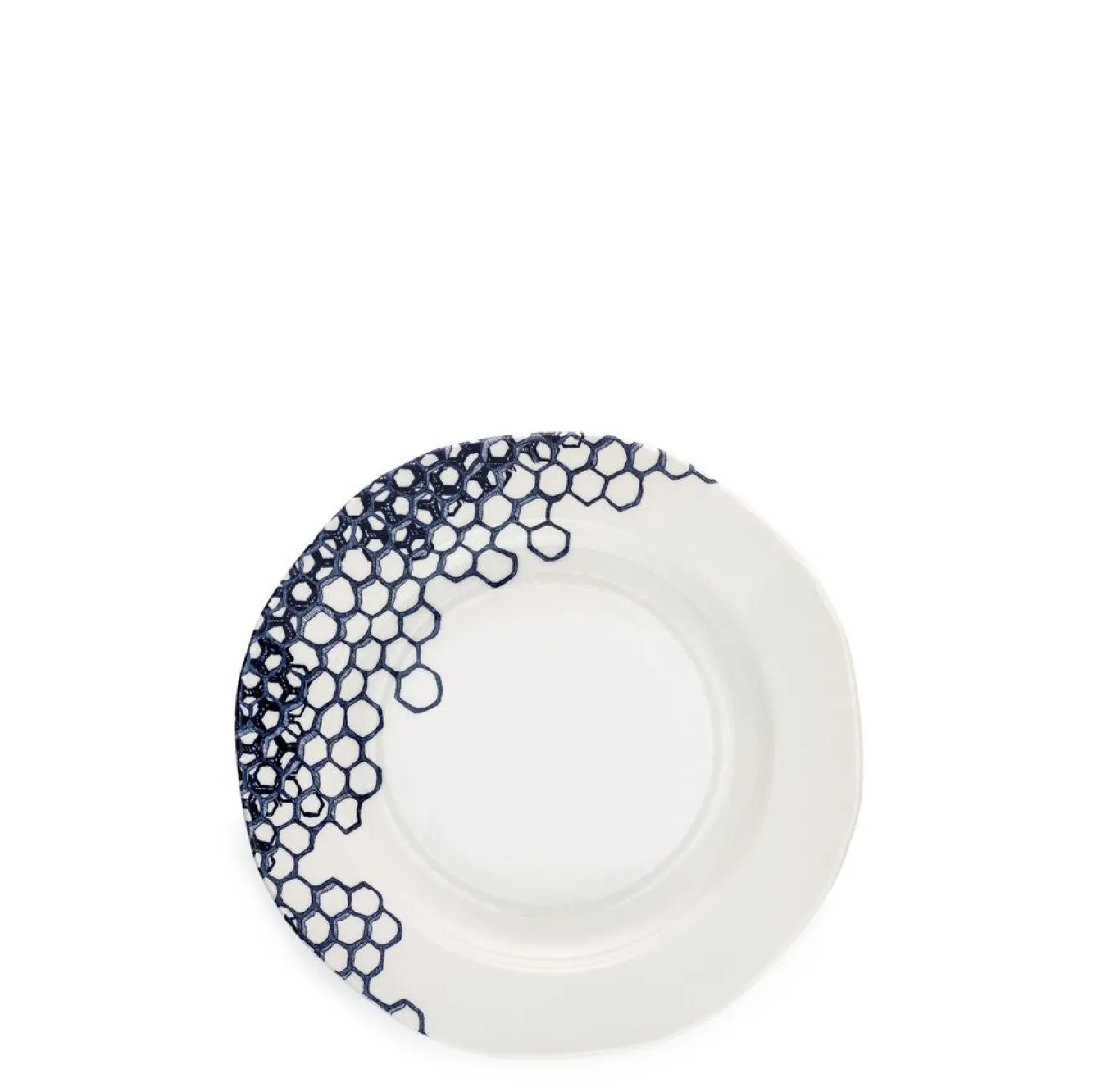 Burleigh Ink Blue Pollen Plate 7 1/2 in- Plates
