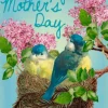 Madame Treacle In the Nest Mother's Day Card- Greeting Cards