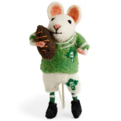 Sew Heart Felt Ireland Rugby Mouse- Children