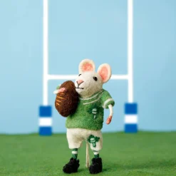 Sew Heart Felt Ireland Rugby Mouse- Children