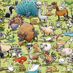 All Jigsaw Puzzles It's Just.....Farm Animals! 1000 Piece Jigsaw Puzzle- Puzzles|Children