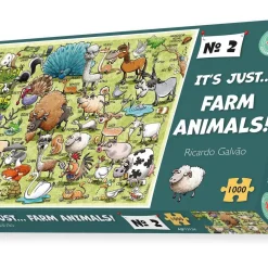 All Jigsaw Puzzles It's Just.....Farm Animals! 1000 Piece Jigsaw Puzzle- Puzzles|Children