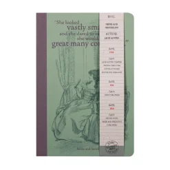 Half Moon Bay Jane Austen A5 Notebook- Stationery
