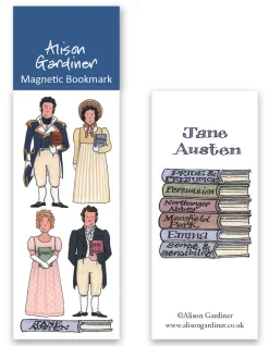 Alison Gardiner Jane Austen Bookmark- Stationery