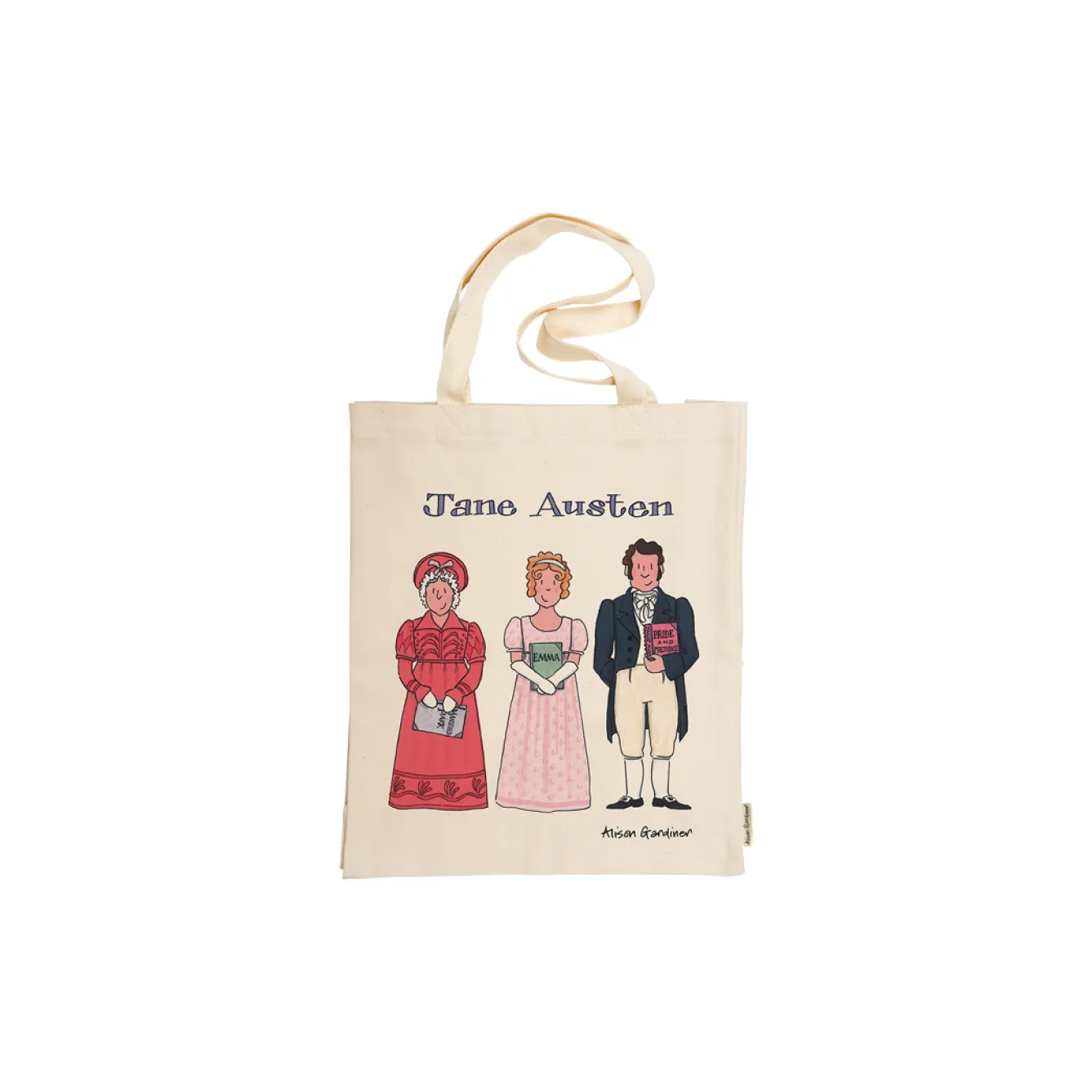 Alison Gardiner Jane Austen Canvas Tote Bag- Bags