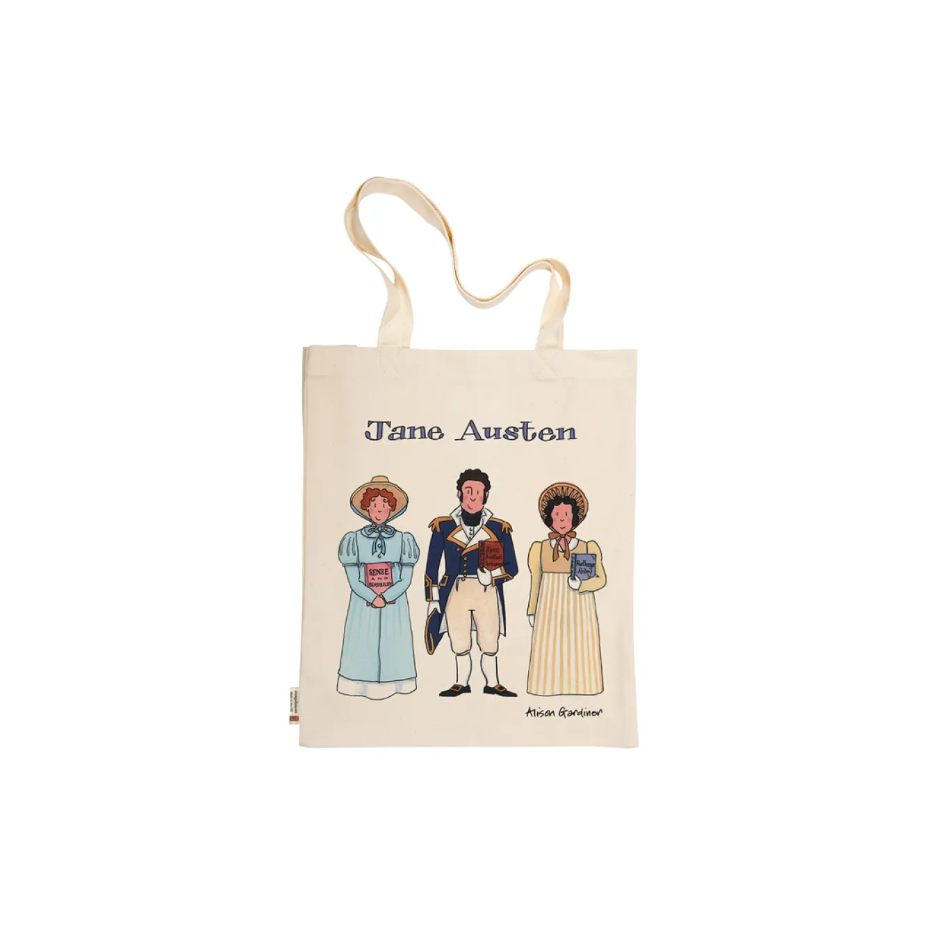 Alison Gardiner Jane Austen Canvas Tote Bag- Bags