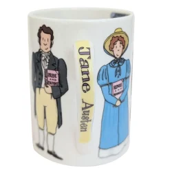 Alison Gardiner Jane Austen Characters Mug Boxed- Great Britain