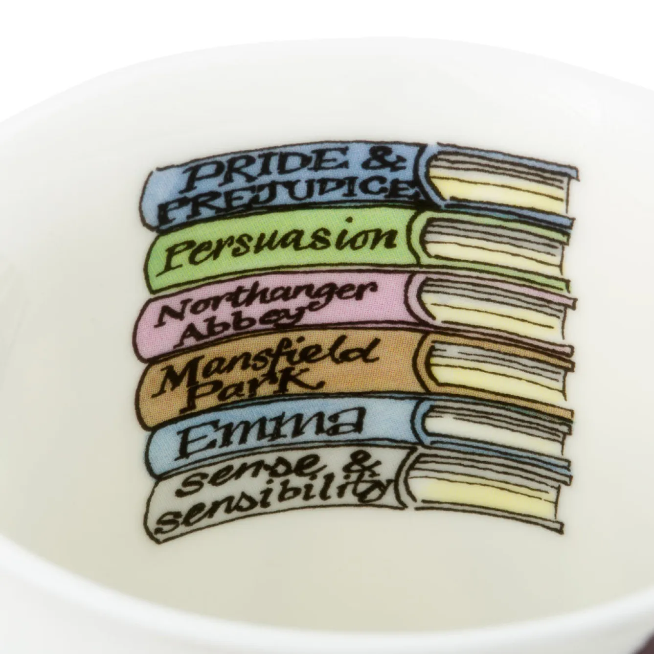 Alison Gardiner Jane Austen Characters Mug Boxed- Great Britain