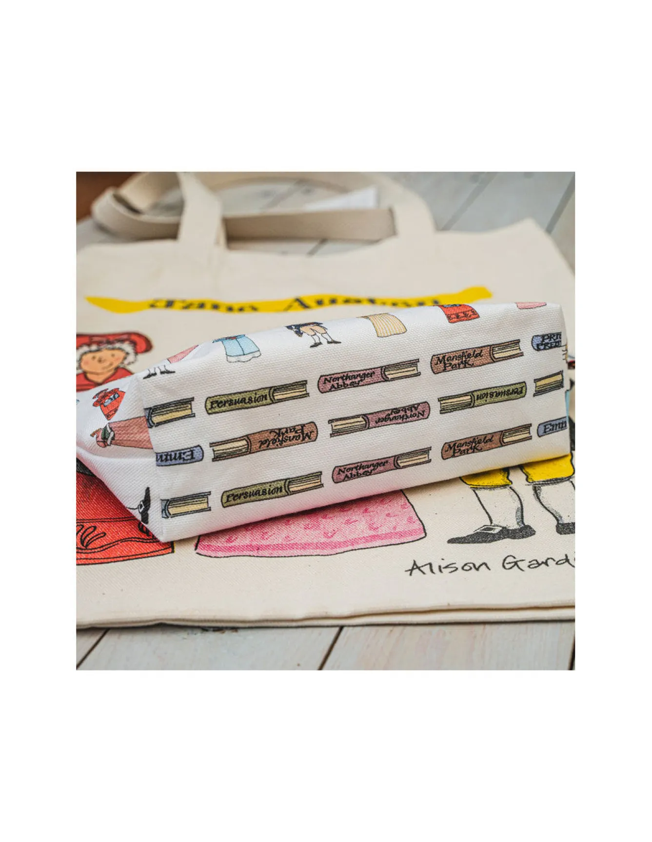 Alison Gardiner Jane Austen Cosmetic Bag/Pencil Case- Bags