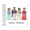 Alison Gardiner Jane Austen Wire Bound Mini Notebook- Stationery